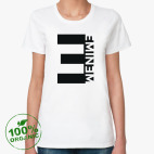 Женская футболка органик