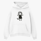 Толстовка худи оверсайз