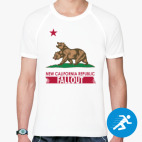 Мужская спортивная футболка