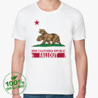 Мужская футболка органик