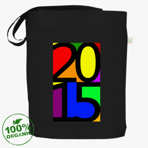 Сумка шоппер с принтом 2015