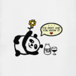 Майка с пандой