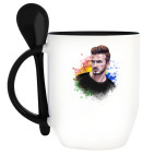 Кружка с ложкой