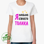 Женская футболка органик