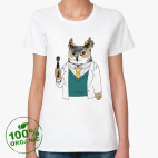 Женская футболка органик