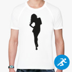 Мужская спортивная футболка