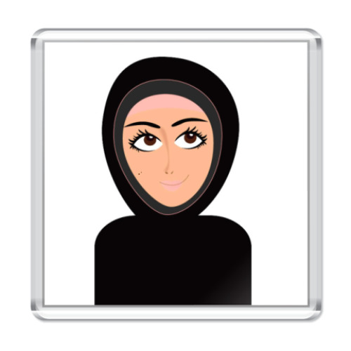 Магнит Мусульманка