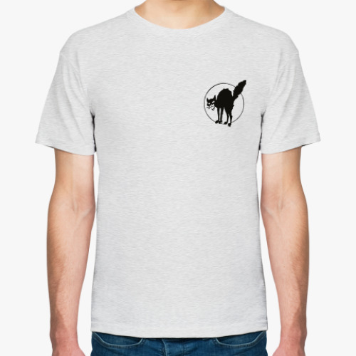 Футболка с принтом Anarchist back cat