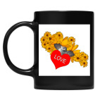 Кружка цветная UV-DTF