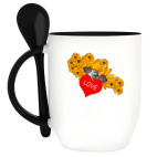 Кружка с ложкой