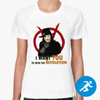 Женская спортивная футболка