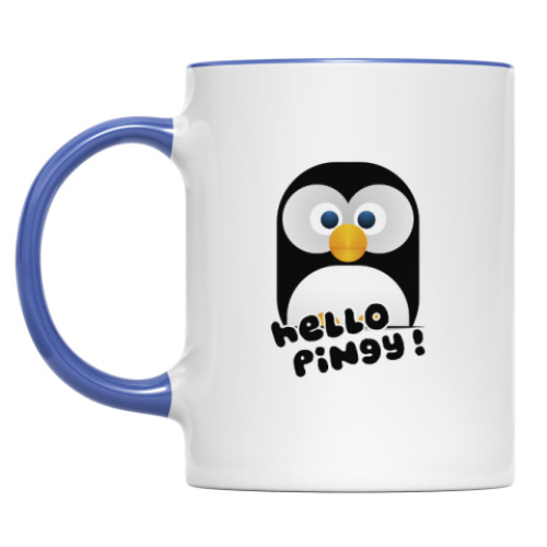 Кружка с принтом Pingy!