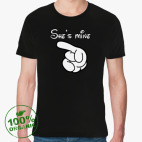 Мужская футболка органик