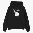 Толстовка худи оверсайз