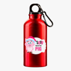 Металлическая бутылка 400 мл UV-DTF