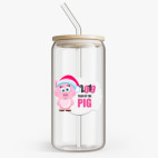 Банка с бамбуковой крышкой