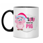 Кружка двухцветная