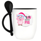 Кружка с ложкой