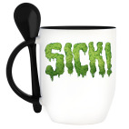 Кружка с ложкой