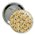 Значок 75 мм DOGE