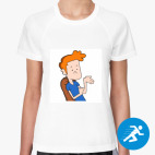 Женская спортивная футболка