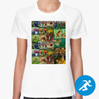 Женская спортивная футболка