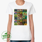 Женская футболка органик