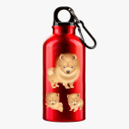 Металлическая бутылка 400 мл UV-DTF