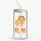 Банка с бамбуковой крышкой