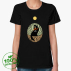 Женская футболка органик