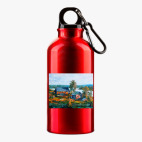 Металлическая бутылка 400 мл UV-DTF