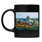 Кружка цветная UV-DTF