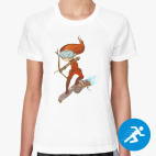 Женская спортивная футболка