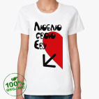 Женская футболка органик