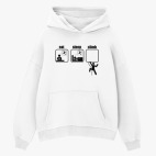 Толстовка худи оверсайз