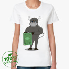 Женская футболка органик