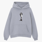 Толстовка худи оверсайз