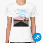 Женская спортивная футболка