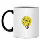 Кружка двухцветная