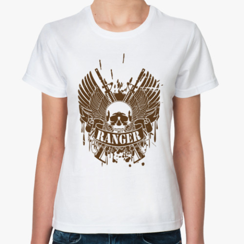 Классическая футболка с принтом Рэйнджер