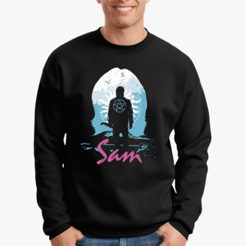 Свитшот с принтом Sam - Supernatural