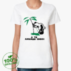 Женская футболка органик