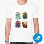 Мужская спортивная футболка