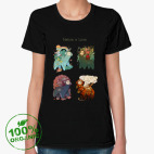 Женская футболка органик