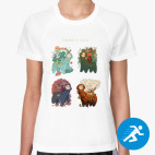 Женская спортивная футболка