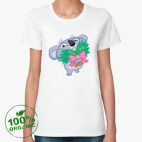 Женская футболка органик