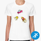 Женская спортивная футболка