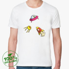 Мужская футболка органик