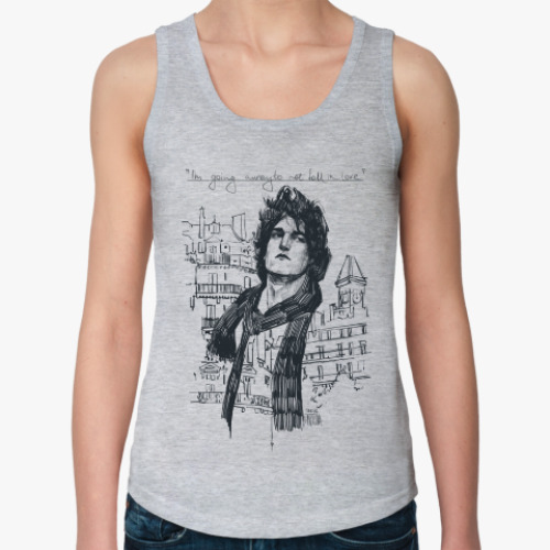 Женская майка с принтом To not fall in love