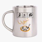 Кружка металлическая